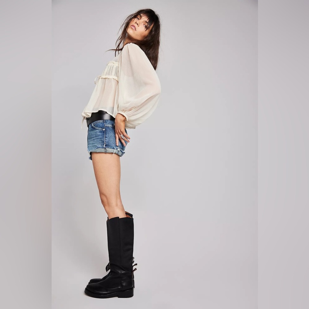 Free People We The Free Now‎ Or Never Denim Shorts - Picture 11 of 12